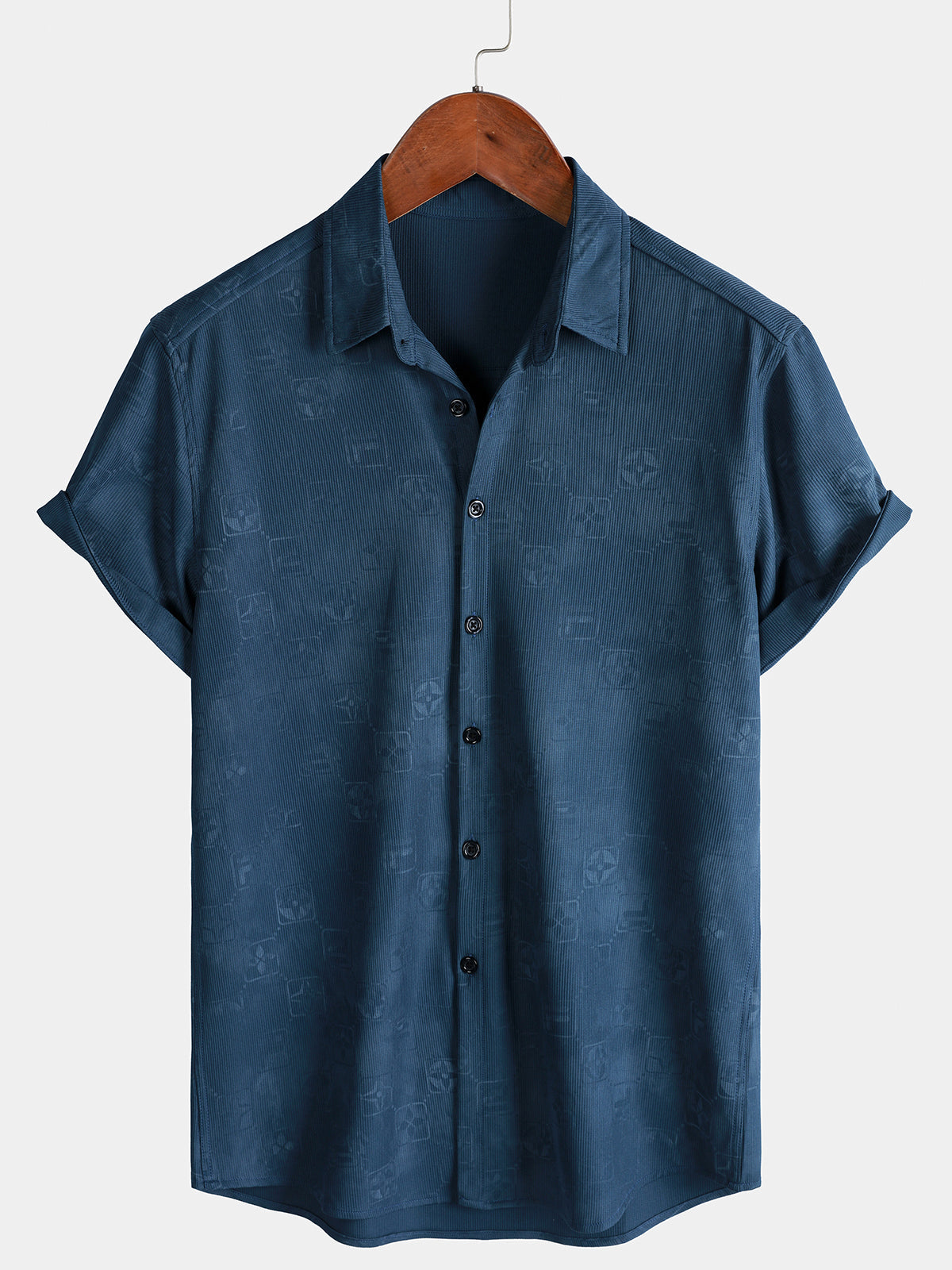 Men's Moisture Wicking Performance Stretch UV Protection Short Sleeve Shirt
